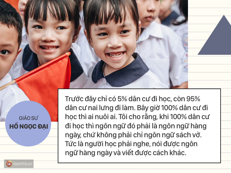 Video những phát ngôn ấn tượng của GS Hồ Ngọc Đại: Làm giáo dục thì xin khẳng định không ai giỏi hơn tôi!