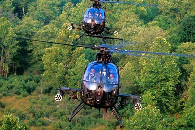 Khám phá trực thăng tấn công AH-6 - vũ khí yêu thích của Lục quân Mỹ