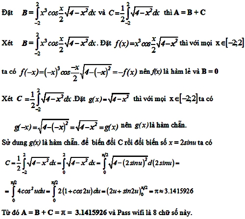 Lại thêm một bài toán giải mật khẩu wifi chùa khiến sinh viên hại não