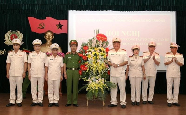 Thiếu tướng Lê Tấn Tảo làm Cục trưởng Cảnh sát môi trường