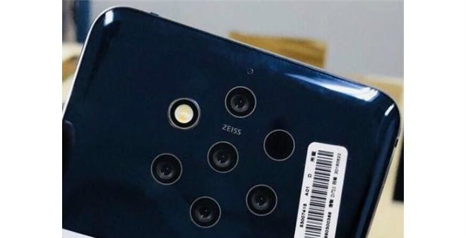 Rò rỉ Nokia 9 với ma trận camera, các đối thủ chóng mặt