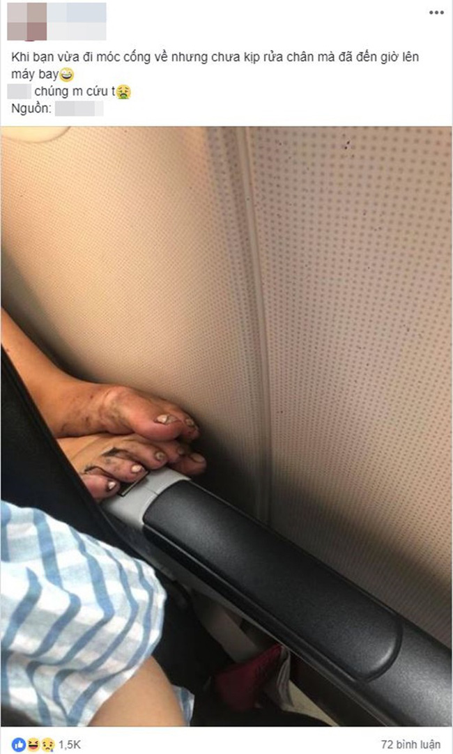 Đôi chân cáu bẩn và kém duyên khiến dân mạng kinh hồn bạt vía, nhưng cách mô tả của nạn nhân lại gây tranh cãi