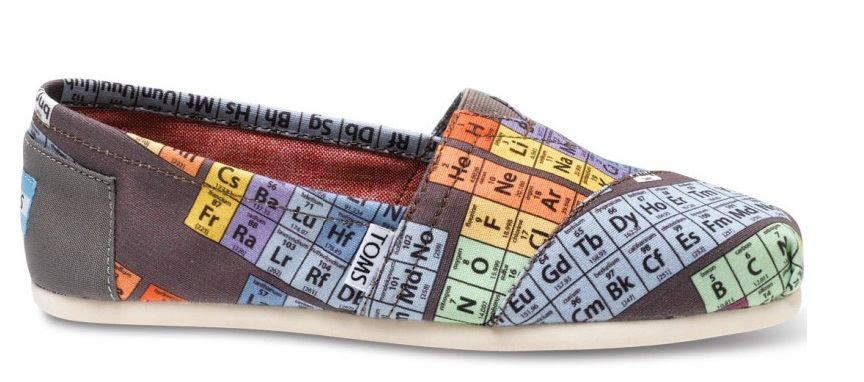 Combo khiến dân sợ môn Hóa khiếp đảm: Xe bus, ô tô, cốc, giày, áo... dán đầy hình bảng tuần hoàn các nguyên tố!