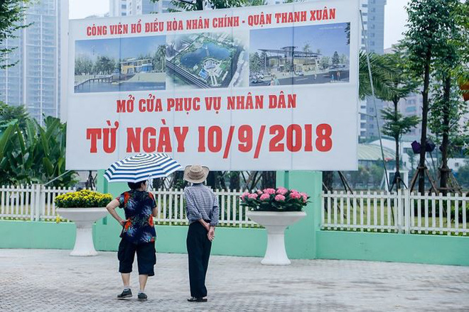 Công viên 300 tỷ chính thức hoạt động sau 2 năm đắp chiếu