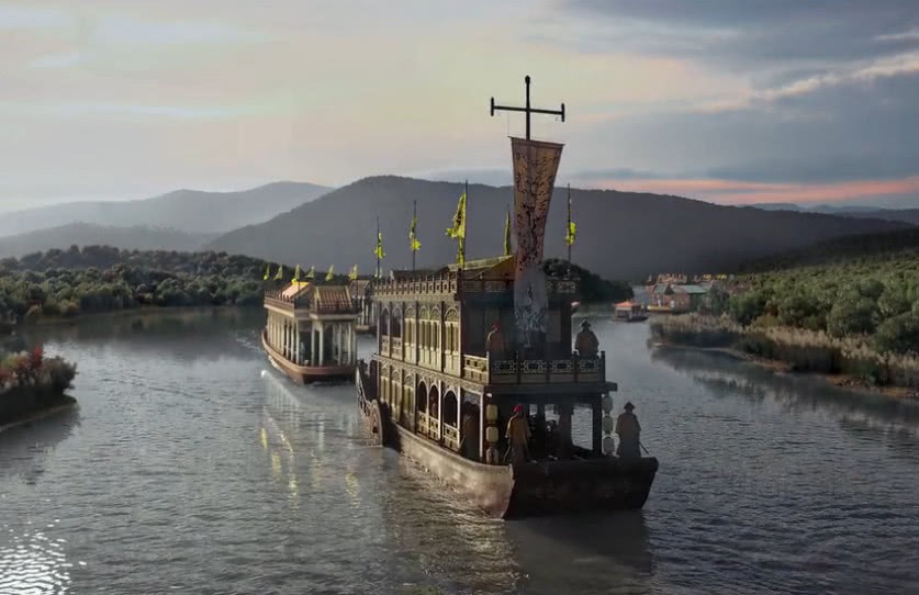 Từng gây thất vọng với kỹ xảo 3 xu, Như Ý Truyện vừa khiến fan choáng khi làm hẳn con thuyền 8,5 tỷ