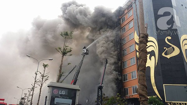 Cháy quán karaoke Trần Thái Tông khiến 13 người chết: Đang tiến hành xét xử phúc thẩm vụ án