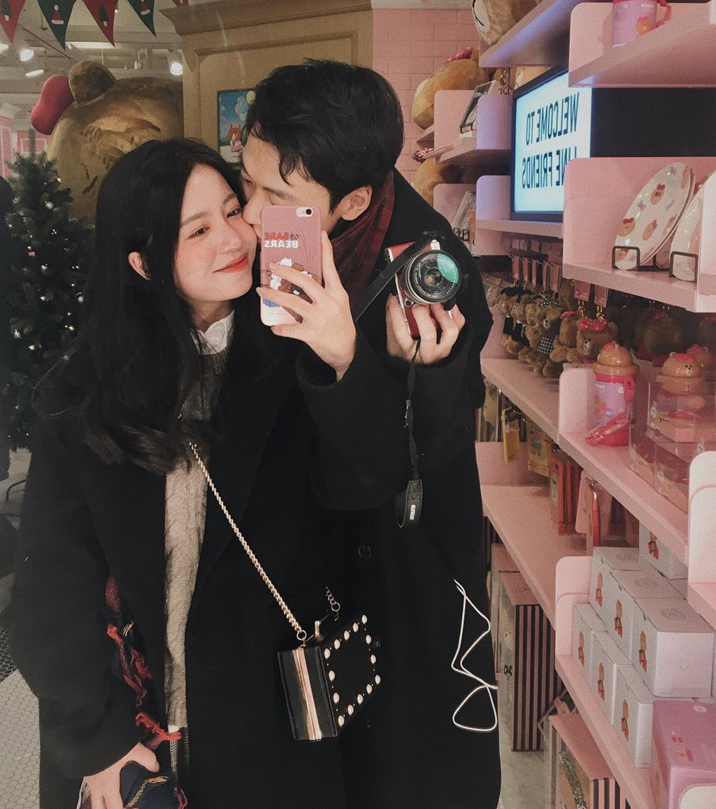 Hot girl Mẫn Tiên và chuyện tình ngọt ngào bên người yêu điển trai