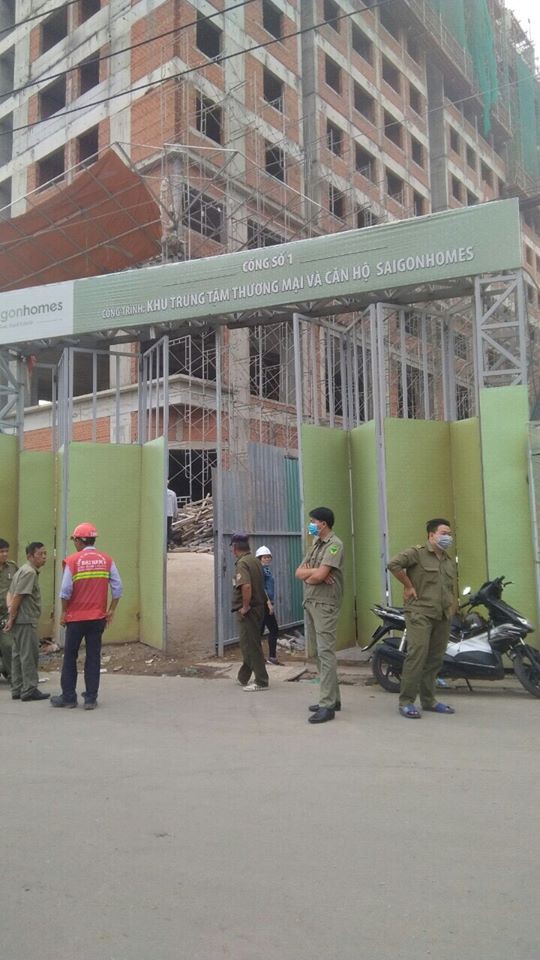 Rơi từ tầng 10 công trình Saigon Homes, 2 công nhân tử vong thương tâm