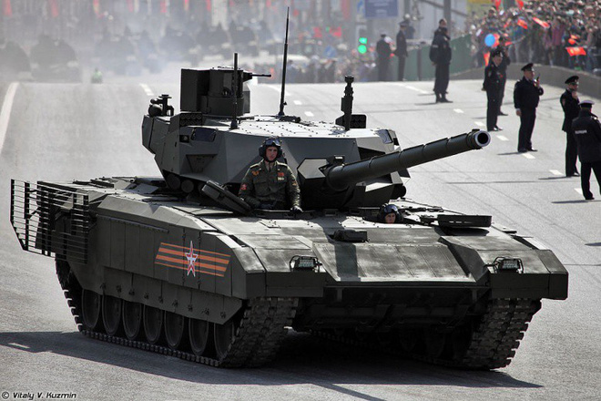 Siêu tăng T-14 Armata sắp có khả năng phóng tên lửa Kornet-EM qua nòng?