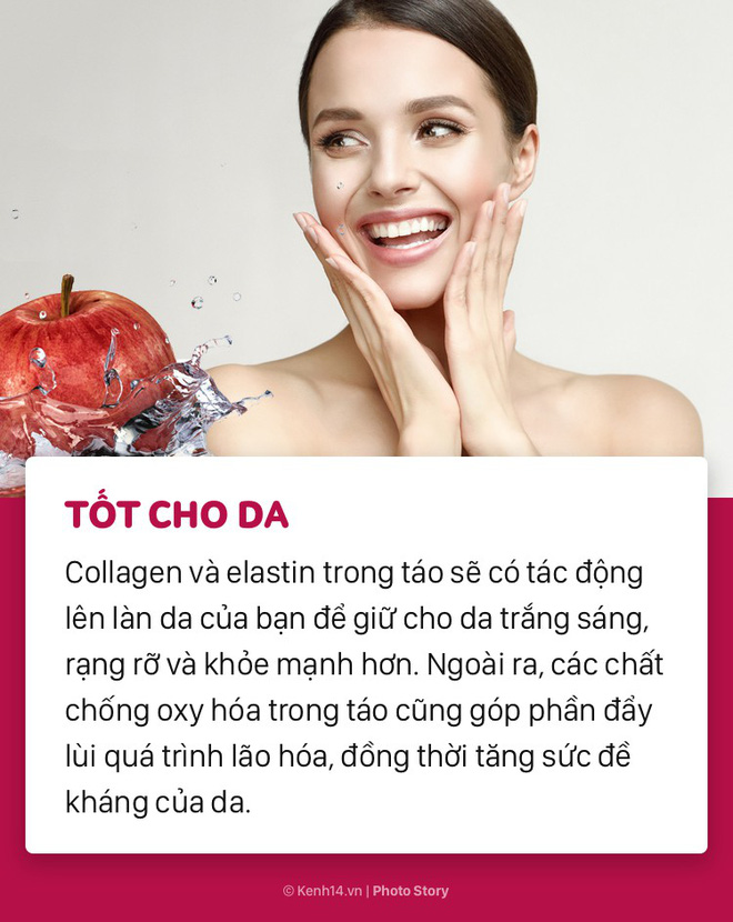 Hãy để táo vào thực đơn hàng ngày bởi những lợi ích bất ngờ này
