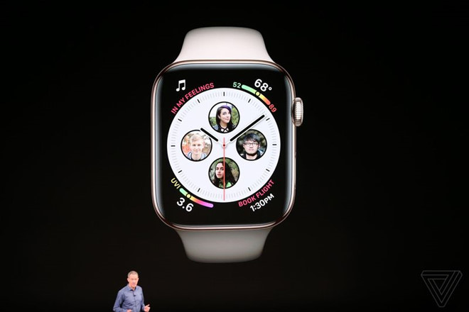 Apple Watch Series 4 ra mắt - màn hình lớn hơn, giá từ 399 USD