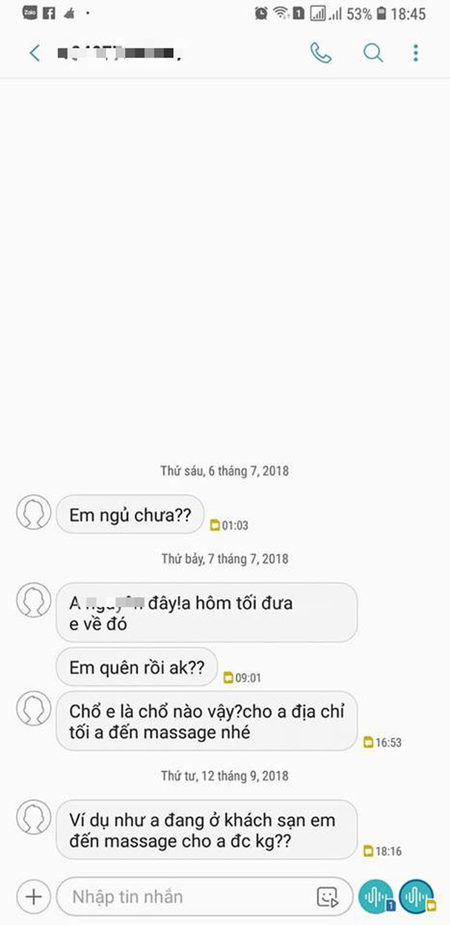 Kể lể người đàn ông lạ nhắn tin gạ gẫm vào khách sạn, cô gái không ngờ lại bị dân mạng mắng vì điều này