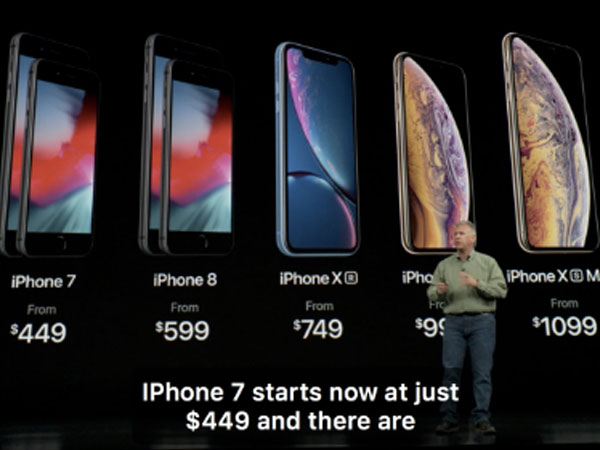 iPhone 7 giảm giá, iPhone X và 6s bị Apple khai tử