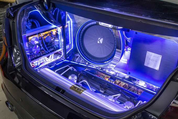 Toyota Camry độ dàn âm thanh hơn nửa tỷ đồng