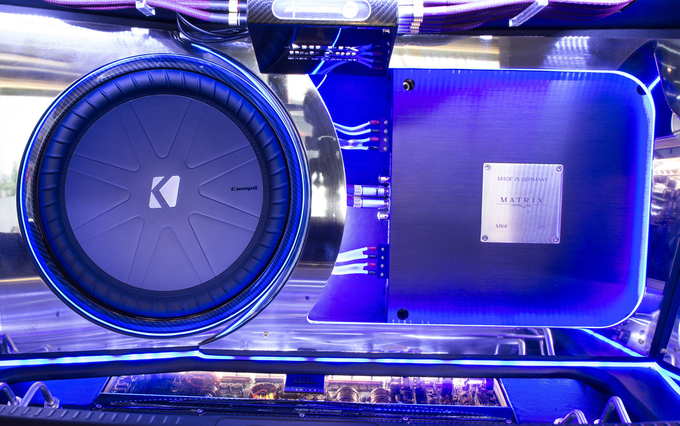 Toyota Camry độ dàn âm thanh hơn nửa tỷ đồng