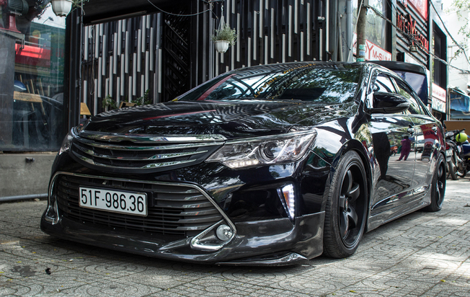 Toyota Camry độ dàn âm thanh hơn nửa tỷ đồng