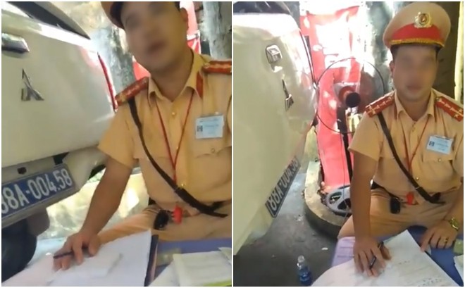 Lái xe không gương, không giấy tờ nhưng nam thanh niên vẫn cãi cùn với CSGT: Xe này em chỉ dùng đi chợ rồi còn quay clip