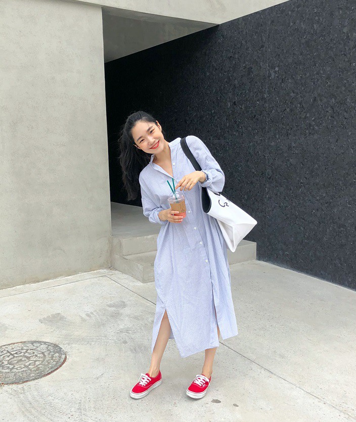 Vòng bụng lớn chỉ là chuyện nhỏ bởi đã có 5 kiểu váy liền giúp các nàng che giấu hoàn hảo