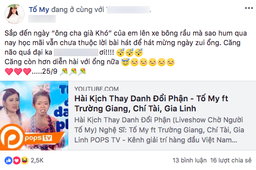 Sau Đàm Vĩnh Hưng, đến lượt Tố My tiết lộ chi tiết đặc biệt về đám cưới Trường Giang - Nhã Phương