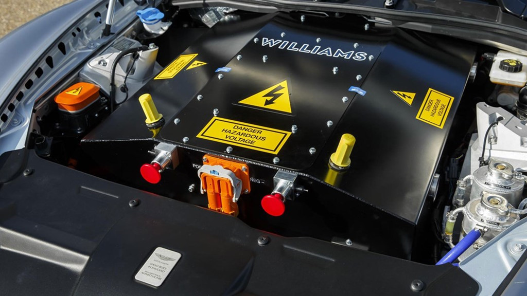 Xe điện cực mạnh của Aston Martin sắp ra mắt