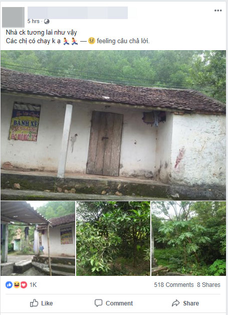 Đăng ảnh nhà cấp 4 lụp xụp, cô gái trẻ đặt câu hỏi Nhà chồng tương lai như vậy, các chị có chạy không ạ?