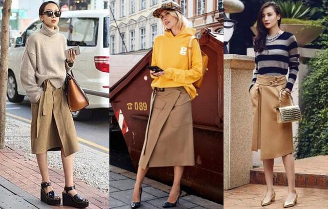 Tạm cất những thiết kế mỏng manh mềm mại, chân váy mùa thu năm nay lại thiên về kiểu đứng dáng thế này Tạm cất những thiết kế mỏng manh mềm mại, chân váy mùa thu năm nay lại thiên về kiểu đứng dáng thế này