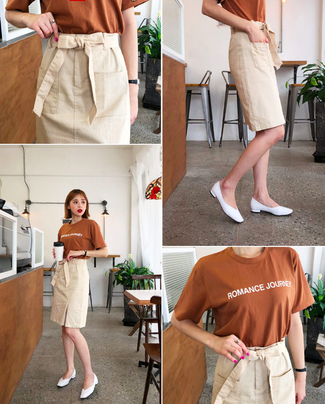 Tạm cất những thiết kế mỏng manh mềm mại, chân váy mùa thu năm nay lại thiên về kiểu đứng dáng thế này