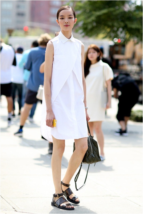 Muôn kiểu váy sơ mi tuyệt đẹp cho các nàng tự tin xuống phố ngày cuối tuần