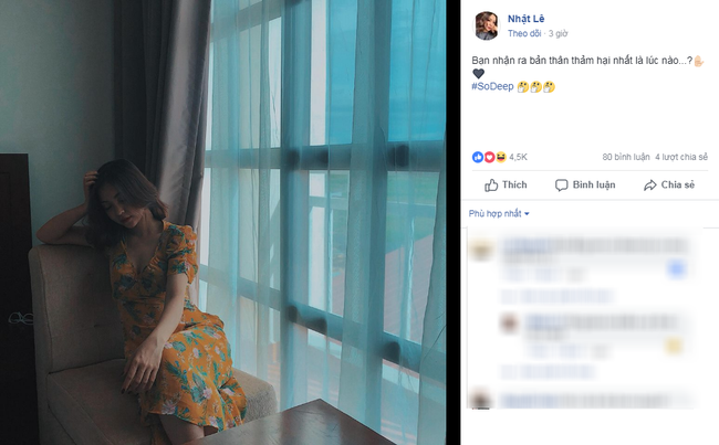 Sau khi dính thị phi PR không có tâm, bạn gái Quang Hải U23 bỗng chia sẻ dòng trạng thái thảm hại đầy ẩn ý