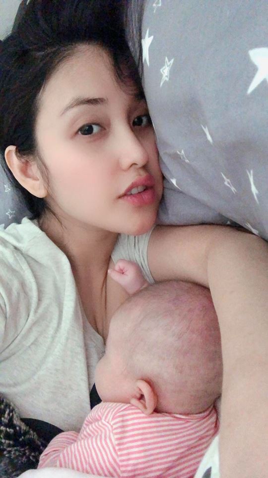 Mai Hồ sinh con ở Đức sau 7 tháng tổ chức đám hỏi với ông xã điển trai tại Việt Nam