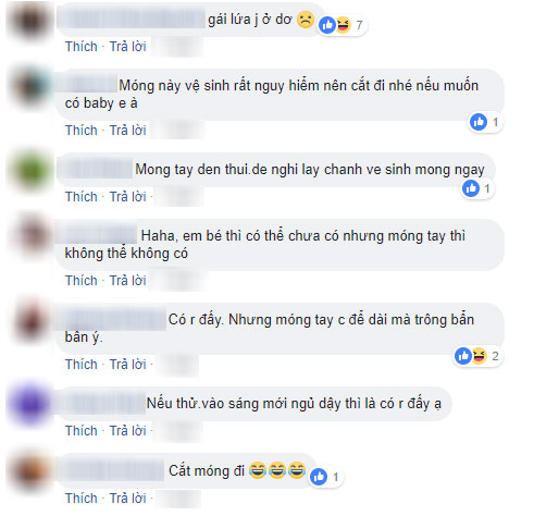 Cô nàng đăng ảnh que thử thai và hỏi mình có em bé chưa, nào ngờ chị em chỉ chú ý đến thứ này, còn ra rả ném đá