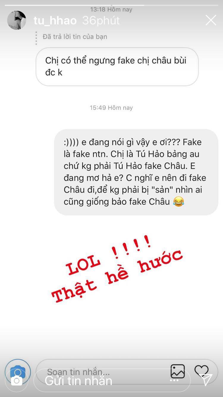 Bị nói fake phong cách Châu Bùi, Tú Hảo sôi máu đáp trả khiến anti-fan vuốt mặt không kịp