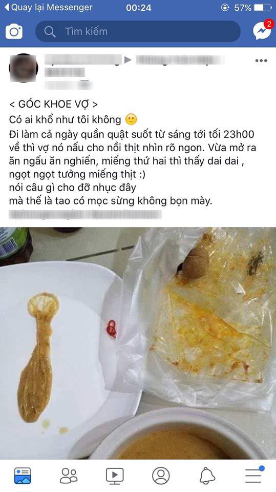 Khoe vợ đảm cho ăn món bóng cá độc nhất vô nhị, chàng trai lại bị cư dân mạng mắng tơi bời vì thế này