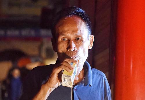 Khu nhà trọ cho người nghèo gần viện Nhi Hà Nội bị thiêu rụi