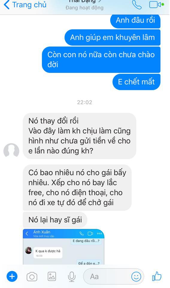 Vợ bầu trút cạn túi tiền đẻ cho chồng vào Nam lập nghiệp, ai ngờ chồng ngoại tình với gái tay vịn, về ruồng rẫy đòi ly hôn