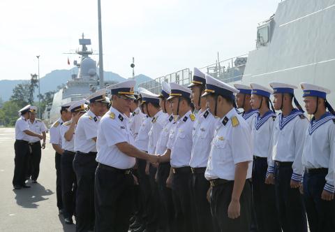 Chuyến hải trình lịch sử của tàu Gepard 015 Việt Nam