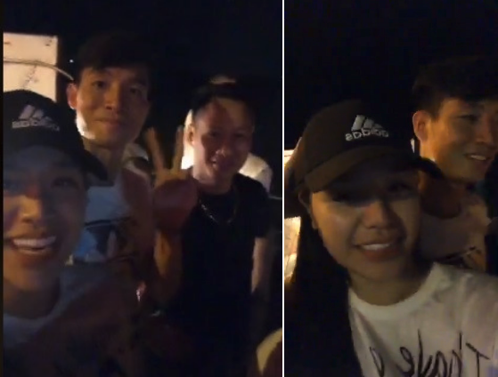 Bùi Tiến Dũng lần đầu xuất hiện trong livestream của bạn gái tin đồn