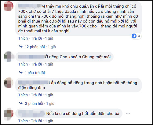 Kể xấu người nhà chồng bủn xỉn không chịu chi vài trăm nghìn tiền điện, nàng dâu bị chị em phán một câu sượng mặt