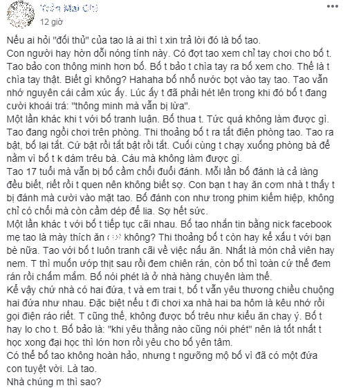 Chuyện kể về ông bố kute nhất năm khiến dân mạng phì cười