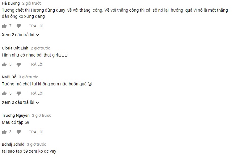 Gạo nếp gạo tẻ tập 59: Khán giả tuyên bố bỏ phim nếu Tường chết, Công quay lại với Hương