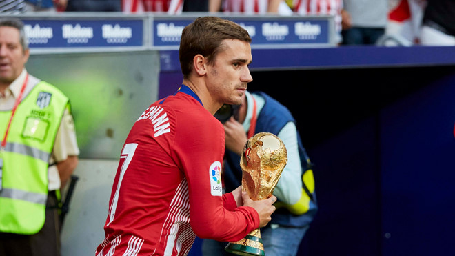 Griezmann tự đặt mình cùng đẳng cấp với Ronaldo, Messi