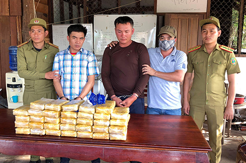 Biên phòng Quảng Trị đánh chặn 200.000 viên ma tuý ở Lào