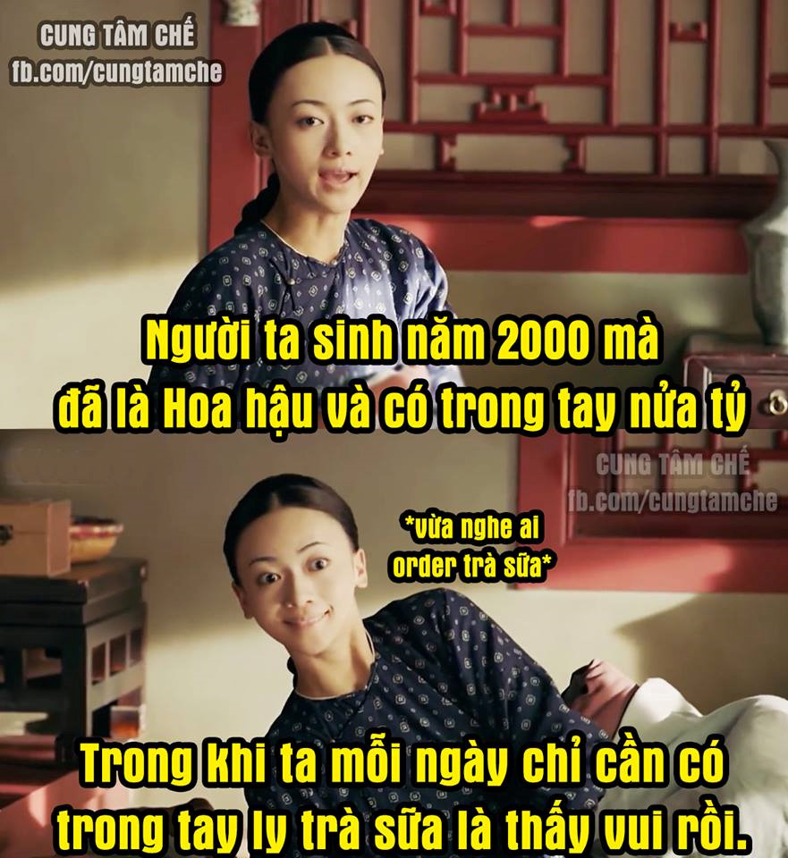 Ảnh chế hài hước Người ta 18 tuổi là hoa hậu, còn tôi thì...