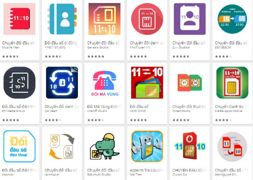 Nguy cơ bảo mật từ các ứng dụng đổi đầu số