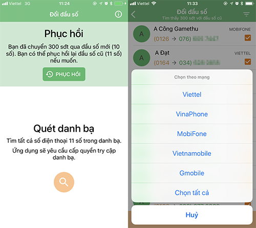Nguy cơ bảo mật từ các ứng dụng đổi đầu số