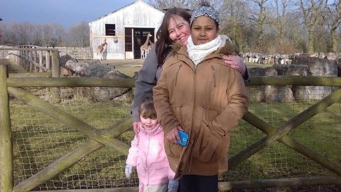 Bé gái xuất hiện trong bức ảnh được mẹ chụp ba năm trước khi chào đời