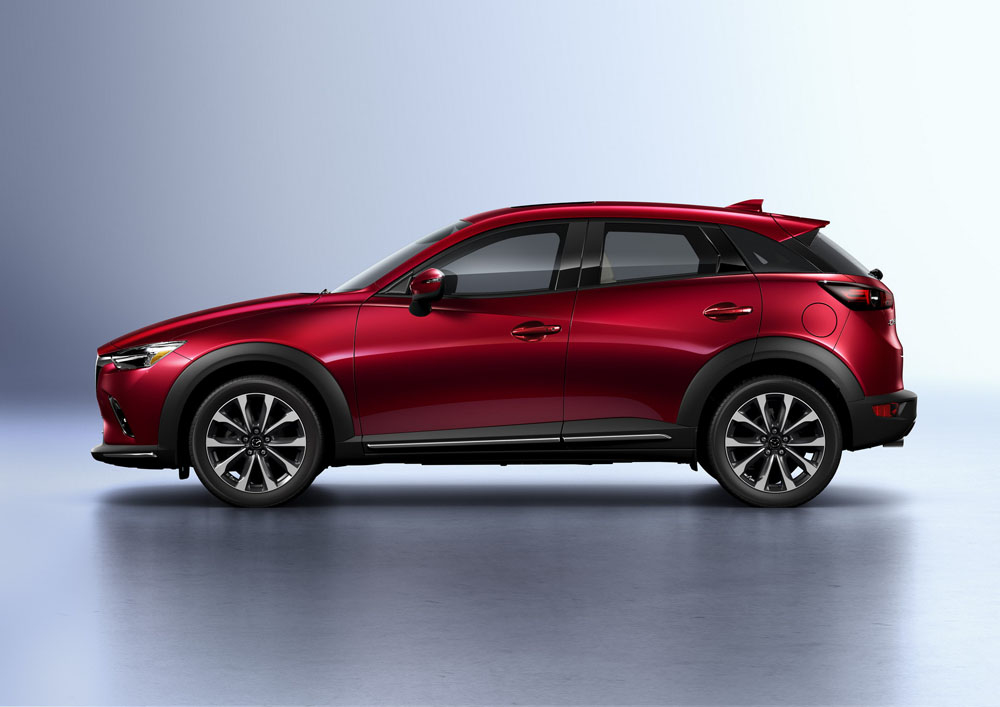 Mazda CX-3 tăng kích thước, đối đầu Honda HR-V