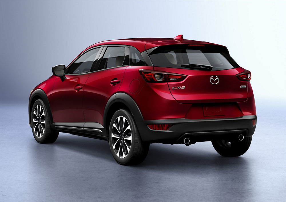 Mazda CX-3 tăng kích thước, đối đầu Honda HR-V