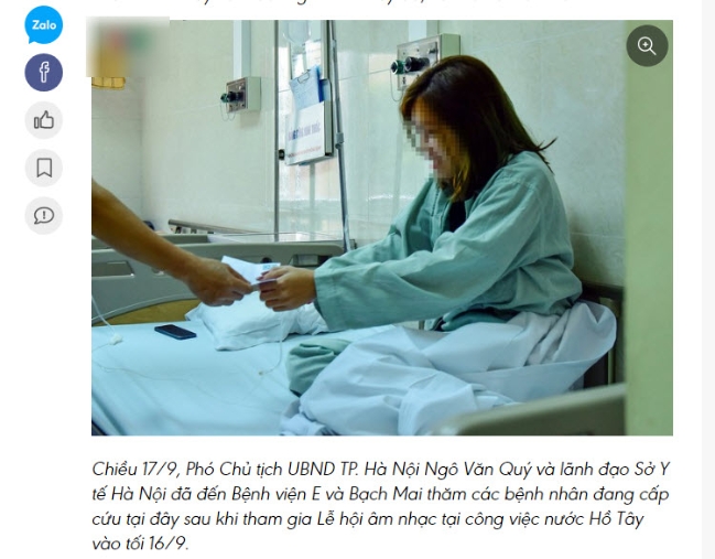 Bệnh nhân sốc ma túy nhập viện được thăm hỏi, tặng tiền gây tranh cãi?