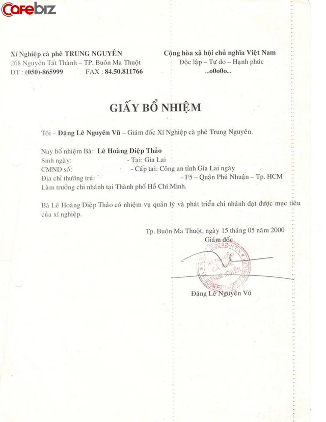 Bà Lê Hoàng Diệp Thảo lần đầu tiết lộ chiến lược tam giác, kế hoạch phân vai, đập tan nghi ngờ cà phê đèn mờ trong những ngày đầu cùng chồng gây dựng Trung Nguyên